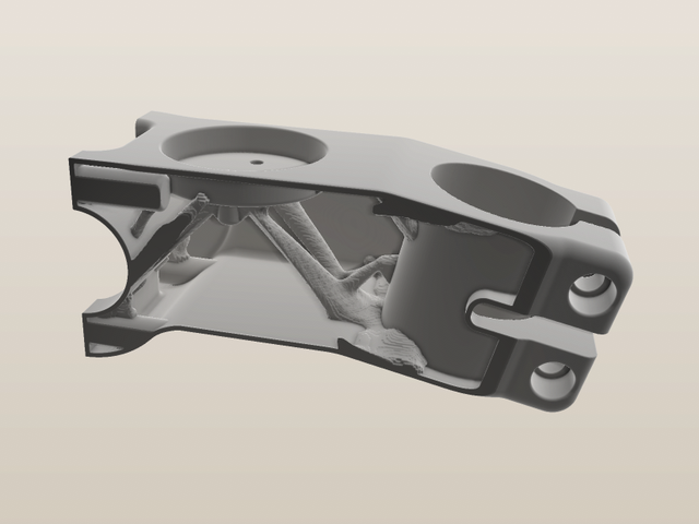 Reinforced bike stem